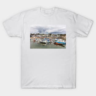 Saundersfoot Marina, Pembrokeshire, Wales T-Shirt